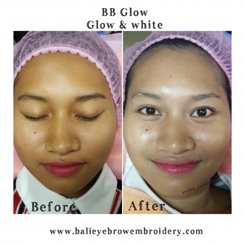 BB glow with glow and white